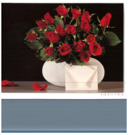 (DEL 254) Flowers - Fleurs - Red Roses - Plantes Médicinales