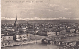 CPA - Italie - Animée - Torino - Panorama Della Vista Dal Monte - Capuccini - Sorelle - Garavagno - Mehransichten, Panoramakarten