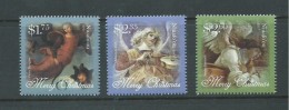 Tonga Niuafo´ou 2013 Christmas Paintings Of Angels Set 3 MNH - Tonga (1970-...)