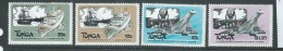 Tonga 1983 Sea & Air Transport Set 4 Self Adhesives MNH - Tonga (1970-...)