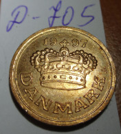 Danemark Denmark 25 Ore 1997 Coin (LOT - 705) - Denmark