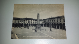 C-47603 IMOLA PIAZZA MATTEOTTI E PALAZZO SERSANTI AUTO D'EPOCA - Imola