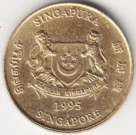 @Y@    Singapore  5 Cent 1995     (3799) - Singapore