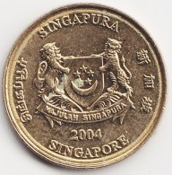 @Y@    Singapore  5 Cent   2004     (3810) - Singapore