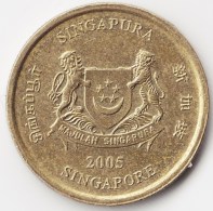 @Y@    Singapore  5 Cent   2005     (3813) - Singapour