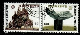 GREECE 1987  EUROPA CEPT   USED - 1987