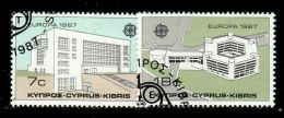 CYPRUS 1987  EUROPA CEPT   USED - 1987