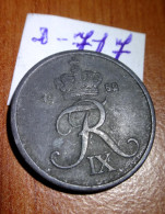 Danemark Denmark 2 Ore 1952 Coin (LOT - 717) - Denmark