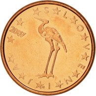 Slovénie, Euro Cent, 2007, SPL+, Copper Plated Steel, KM:68 - Slovenië