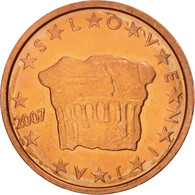 Slovénie, 2 Euro Cent, 2007, SPL+, Copper Plated Steel, KM:69 - Slovenië