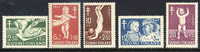 FINLAND 1947 Tuberculosis Fund Set MNH / **.  Michel 341-45 - Unused Stamps