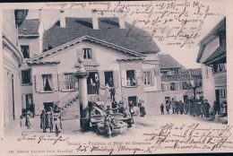 Bevaix Fontaine Et Hôtel De Commune (131) - Bevaix