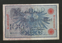 DEUTSCHES REICH / GERMANY - 100 MARK (1908) - 100 Mark