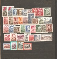 POLOGNE  ANNEE  COMPLETE 1953  NEUVE ** MNH LUXE  38 TIMBRES - Años Completos
