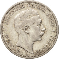 Monnaie, Etats Allemands, PRUSSIA, Wilhelm II, 2 Mark, 1907, Berlin, TTB - Sonstige & Ohne Zuordnung