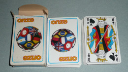 Rare Ancien Jeu De 54 Cartes Publicitaire Neuf, Pub Journal ONZE, Football Ballon Foot - 54 Cards