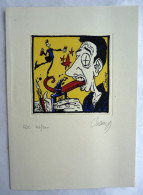 CHAUZY RARE EX LIBRIS LDC CROUZET FISCHER 200 EX - Illustrators A - C