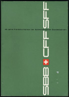 Album édité Par La Direction Des Chemins De Fer En 1945 En Français, Italien Et Allemand... - Sonstige & Ohne Zuordnung