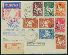 Lettre Zeppelin 7è SAF 1933, Pour Le Brésil, T.B. - Autres & Non Classés