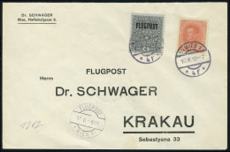 Lettre N° 3, + Aff Complémentaire Obl 16.6.18, Wien Sur L Pour Krakau T.B. Arrivée Au Verso... - Sonstige & Ohne Zuordnung