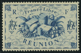 Neuf Sans Charnière N° 234a, 10c Bleu Double Impression De La Valeur T.B. - Autres & Non Classés