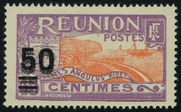 Neuf Sans Charnière N° 123Aa, 50 Sur 45c Violet Et Orange Double Surcharge Superbe, RRR, Signé... - Sonstige & Ohne Zuordnung