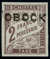 Neuf Avec Charnière N° 17, 2f Marron T.B. Signé - Autres & Non Classés