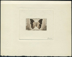 N° 80, 50f Papillon, épreuve D'artiste Signée T.B. - Sonstige & Ohne Zuordnung