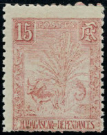 Neuf Avec Charnière N° 68,15c Rose Type Zébu, Impression Recto Et Verso Renversée, T.B.,... - Andere & Zonder Classificatie