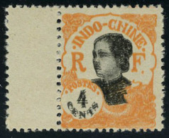 Neuf Sans Charnière N° 103a, 4c Orange Double Impression Du Noir, T.B. Signé, Gomme Coloniale - Autres & Non Classés