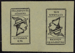 Neuf Sans Gomme N° 6A, 0.75 Tête De Mercure Tête Bêche, Superbe Et RRR, Signé Calves +... - Autres & Non Classés