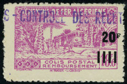 Neuf Avec Charnière N° 163A, 20f Sur 18f60 Lilas T.B. Signé Brun - Autres & Non Classés