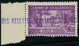 Neuf Sans Charnière N° 94a, 16f55 Lilas Double Impression, Bdf T.B. - Autres & Non Classés