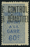 Neuf Sans Charnière N° 7A, 60c Bleu T.B. Rare ** - Andere & Zonder Classificatie