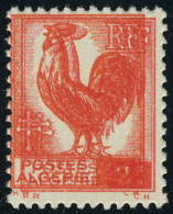 Neuf Sans Charnière N° 220a, 2f Rouge Coq Impression Double, T.B. Maury - Autres & Non Classés