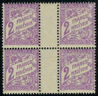 Neuf Sans Charnière N° 19, 2f Violet, 50 Ex En Morceaux De Feuille, T.B. - Autres & Non Classés
