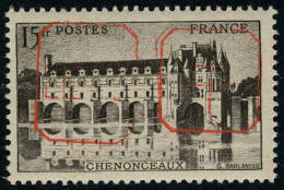 Neuf Sans Charnière MORNANT 15f Chenonceaux 17c, T.B. Signé Mayer - Andere & Zonder Classificatie