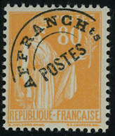Neuf Sans Charnière N° 75, 80c Paix Orange T.B. - Autres & Non Classés