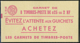 Neuf Sans Charnière N° 1234 C1, 0.25 + Marianne à La Nef, Carnet De 8t S 01.60 T.B. - Autres & Non Classés