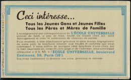 Neuf Sans Charnière N° 365 C10, 65c Bleu Paix, P Aérienne, Byrrh Virilise, Byrrh Stimule, CCP S... - Autres & Non Classés