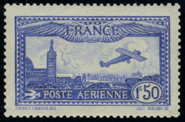 Neuf Avec Charnière N° 6b, 1.50 Avion Survolant Marseille Outremer Vif, Cl, T.B. - Autres & Non Classés