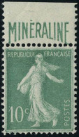 Neuf Avec Charnière N° 188A, 10c Minéraline Centrage Parfait Cl Signé Calves - Autres & Non Classés