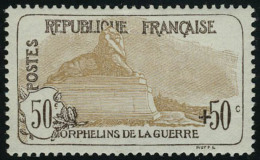 Neuf Sans Charnière N° 153, 50c + 50c Orphelin T.B. Signé Calves - Sonstige & Ohne Zuordnung