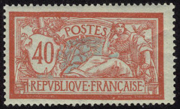 Neuf Sans Charnière N° 119, 119d, 40c Merson, Les 2 Papiers, T.B. - Autres & Non Classés