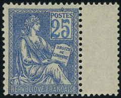 Neuf Sans Charnière N° 114, 25c Bleu Bdf, T.B. - Autres & Non Classés