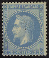 Neuf Avec Charnière N° 29B, 20c Bleu II, Cl, T.B. Signé JF Brun - Autres & Non Classés