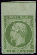 Neuf Avec Charnière N° 12d, 5c Vert, Bdf Avec Filet D'encadrement, Légère Froissure De... - Sonstige & Ohne Zuordnung