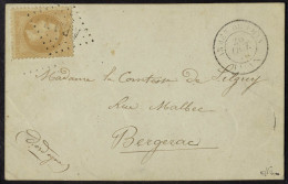 Lettre La Vauban, Carte Postale Aff. à 10c, Obl. Losange ARAN, Armée Du Rhin 26 Oct 70 Pour Bergerac,... - Other & Unclassified