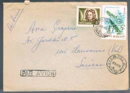 Romania, 1968, For Lausanne - Lettres & Documents