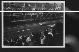 GUEUX REIMS CIRCUIT ANNEES 50 PHOTOS REPRODUCTION  1954 FANGIO SUR MERCEDES - Grand Prix / F1